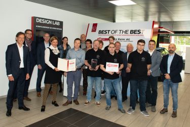 Nissan Global Award 2020 Auto Baier AG Herisau TIR transNews