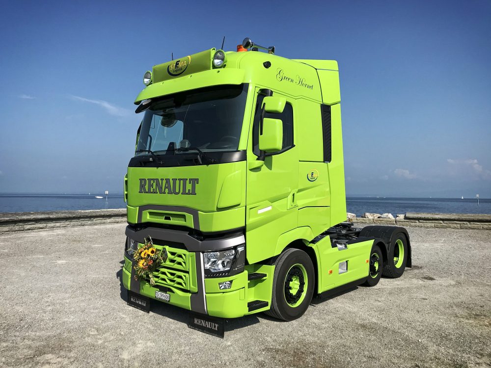 Stema Logistik Renault Trucks Babyachse TIR transNews