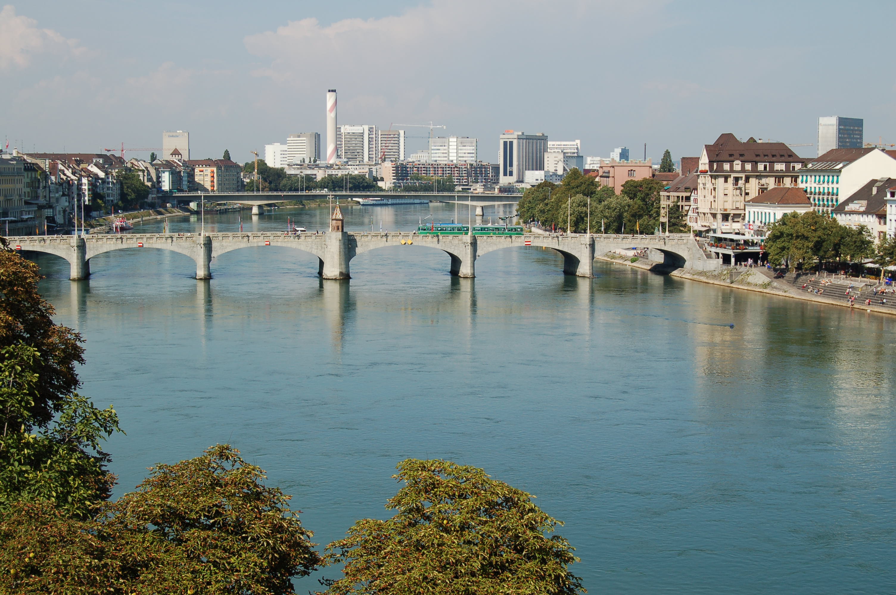 Rhein Basel Rheintunnel TIR transNews