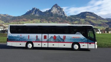 Setra 415 GTHD Mythen Bissig Reisen Lockdown TIR transNews