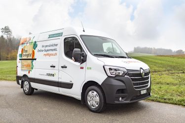 Migros myMigros Renault Master Z.E. TIR transNews