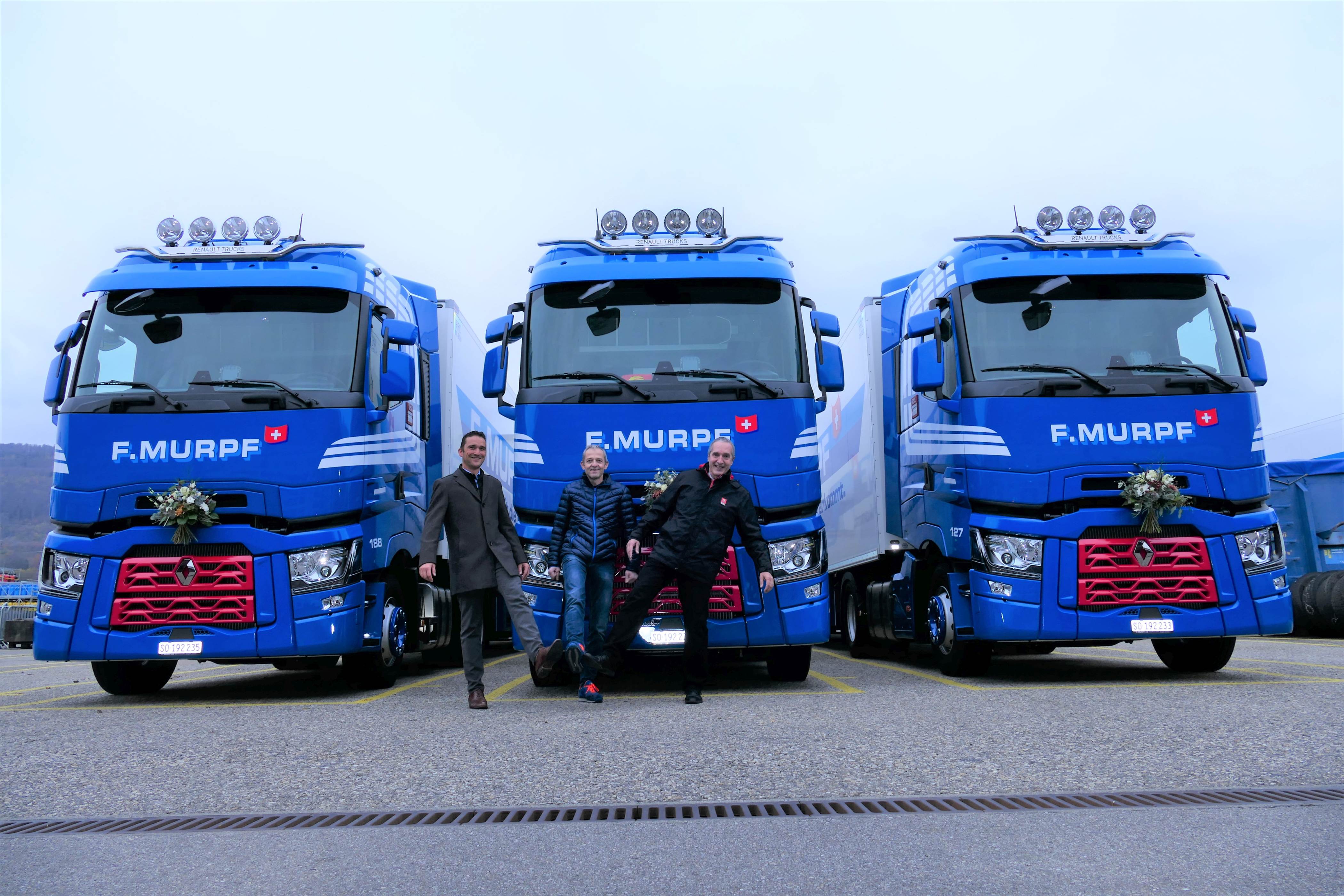 F. Murpf AG Renault Trucks T Wirtschaftlichkeit TIR transNews