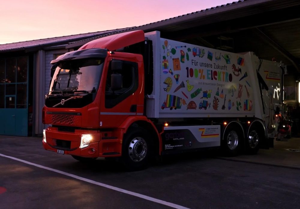 Volvo FE Electric Bigler TIR transNews