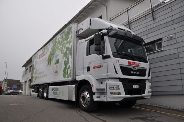 MAN eTGM 26.360 E Spar-Gruppe TIR transNews