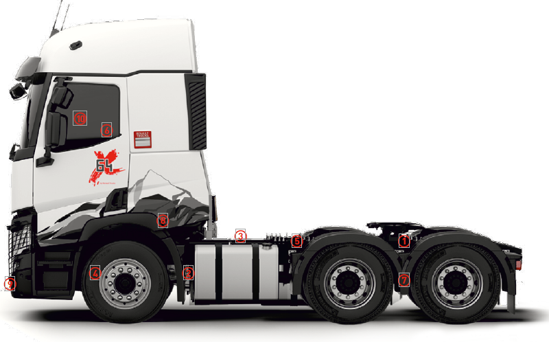 Renault Trucks T X-64 Euro III TIR transNews