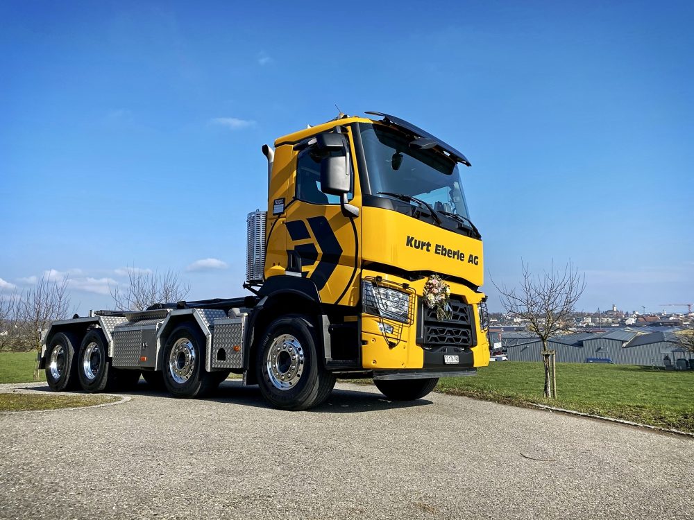 Kurt Eberle AG Renault Trucks C 460 8x4 TIR transNews