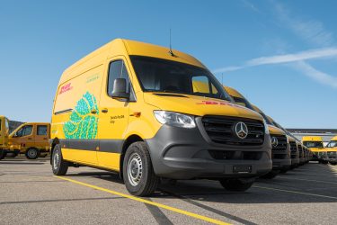 Mercedes-Benz eSprinter DHL Express Schweiz TIR transNews