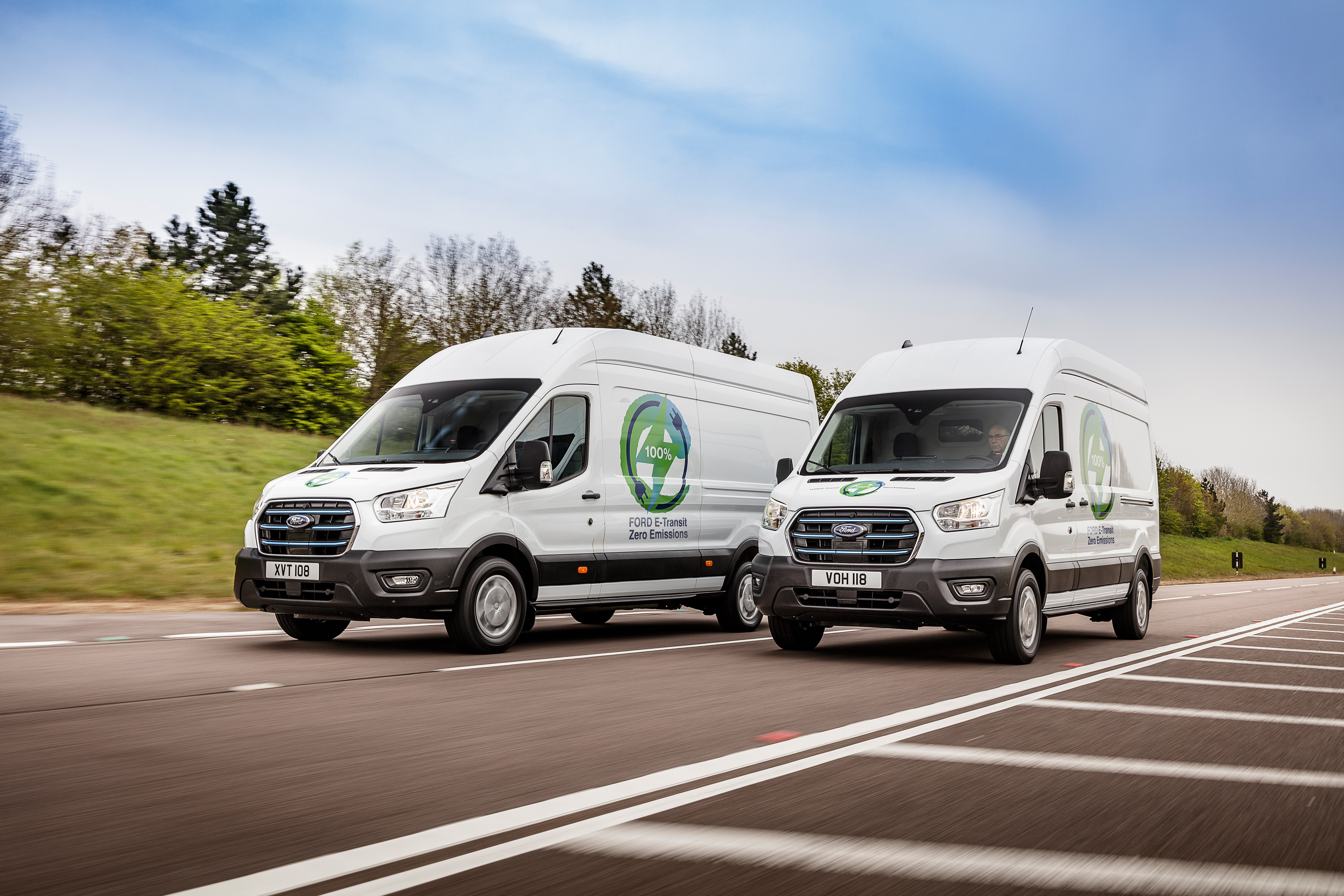 Ford E-Transit Prototyp TIR transNews