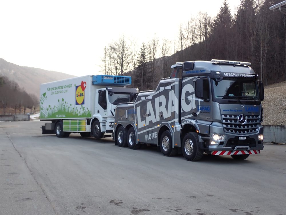 Berner Fachhochschule BFH Lidl Schweiz E-Force TIR transNews