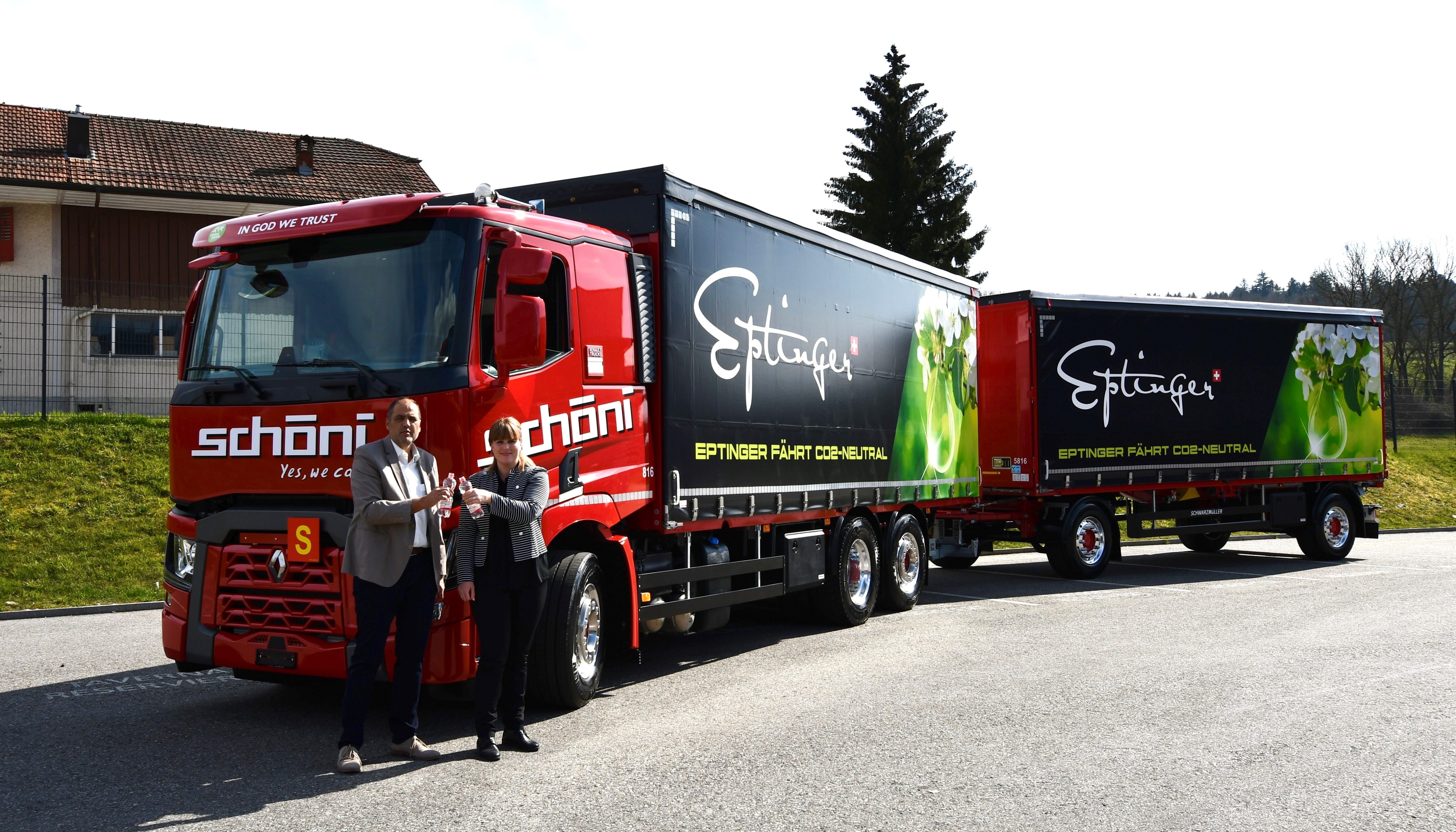 Schöni Transport AG Eptinger Renault Trucks Biodiesel TIR transNews