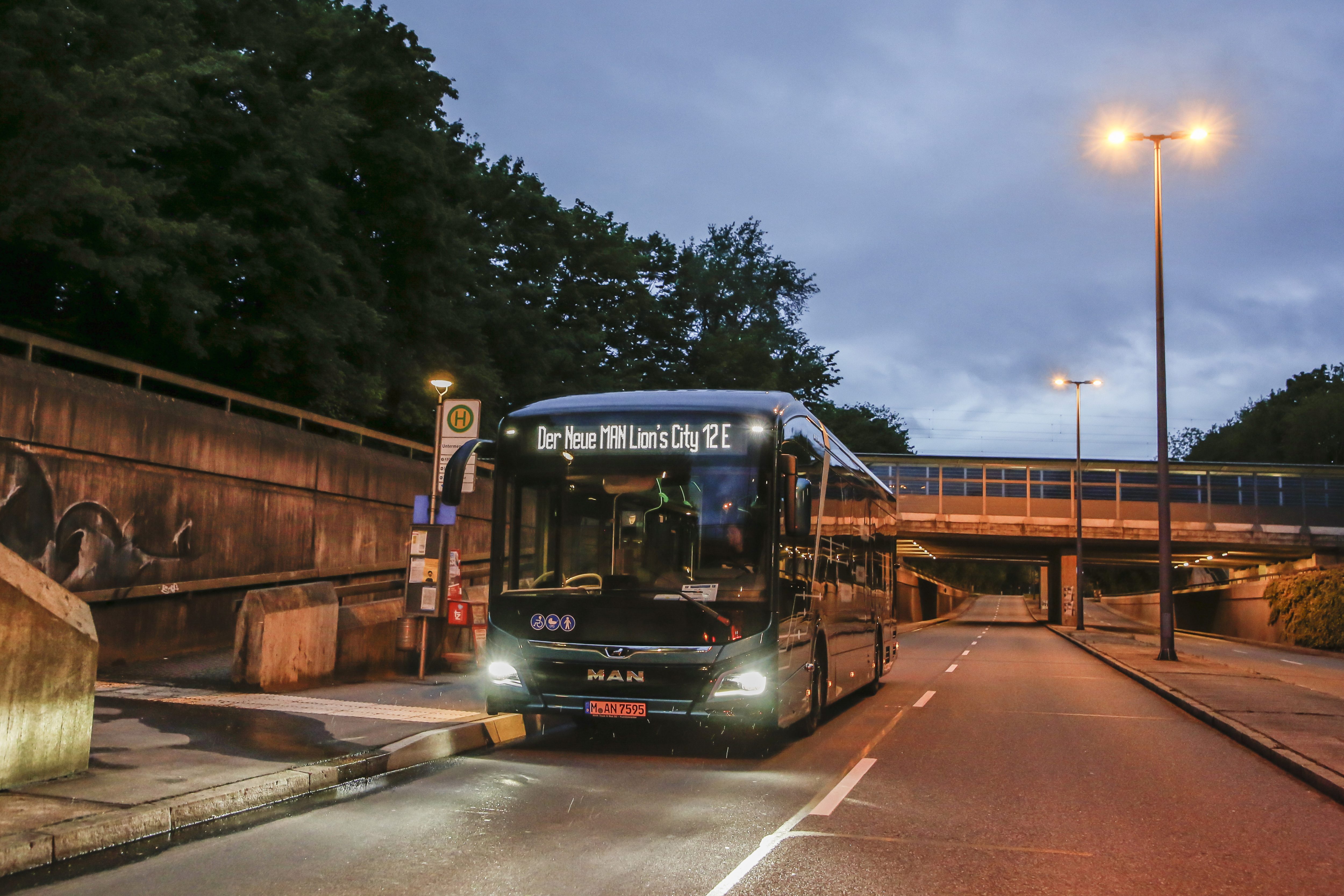 MAN eBus Efficiency Run Lions City 12e TIR transNews