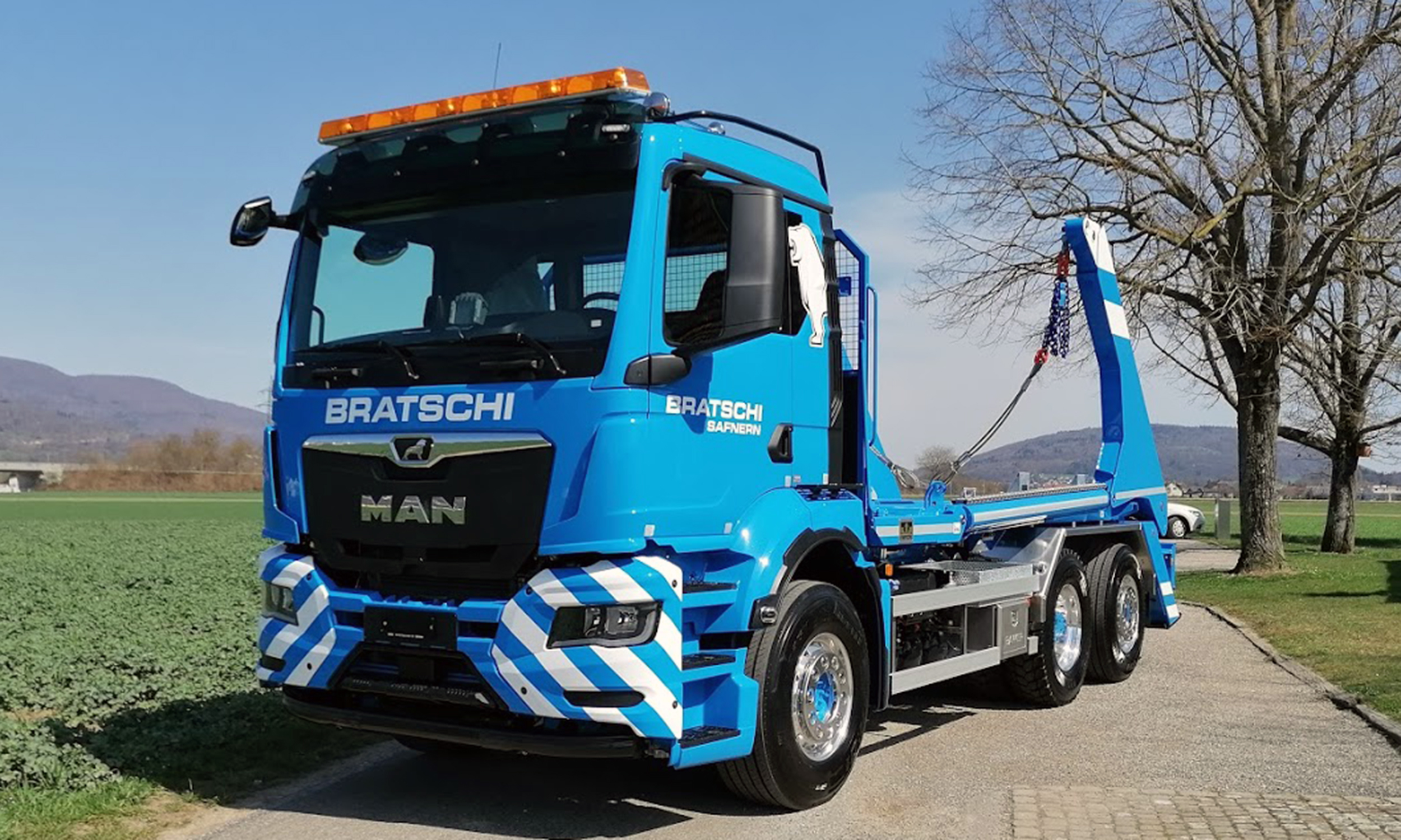 Bratschi Muldenservice AG MAN TGS TIR transNews