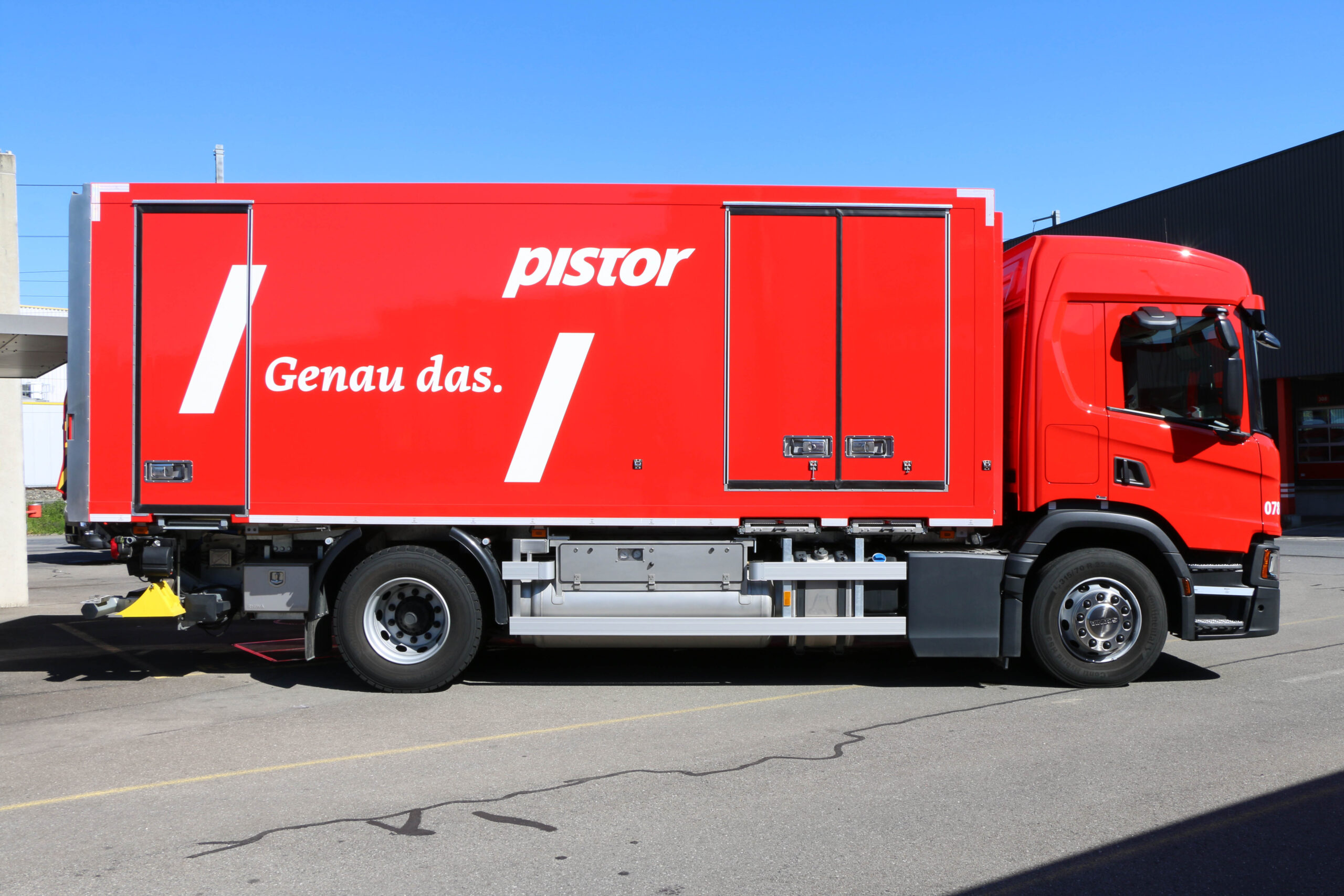 Scania Lastwagen Pistor AG TIR transNews