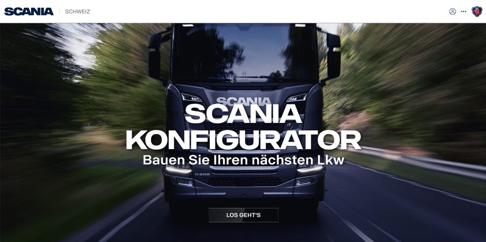 Scania Konfigurator 2021 TIR transNews