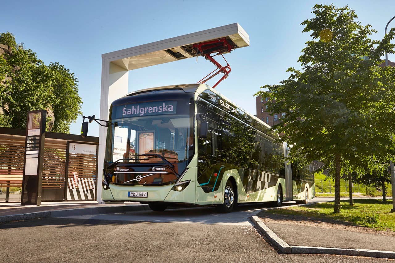 Volvo 7900 Electric Schweden TIR transNews