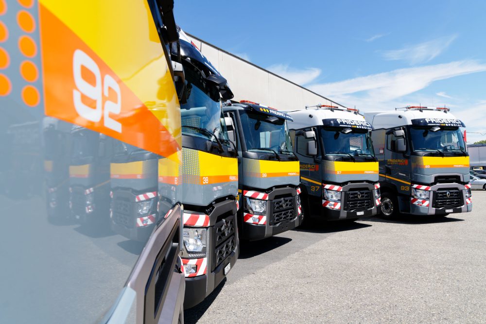 Renault Trucks Spezialtransporte Friderici TIR transNews