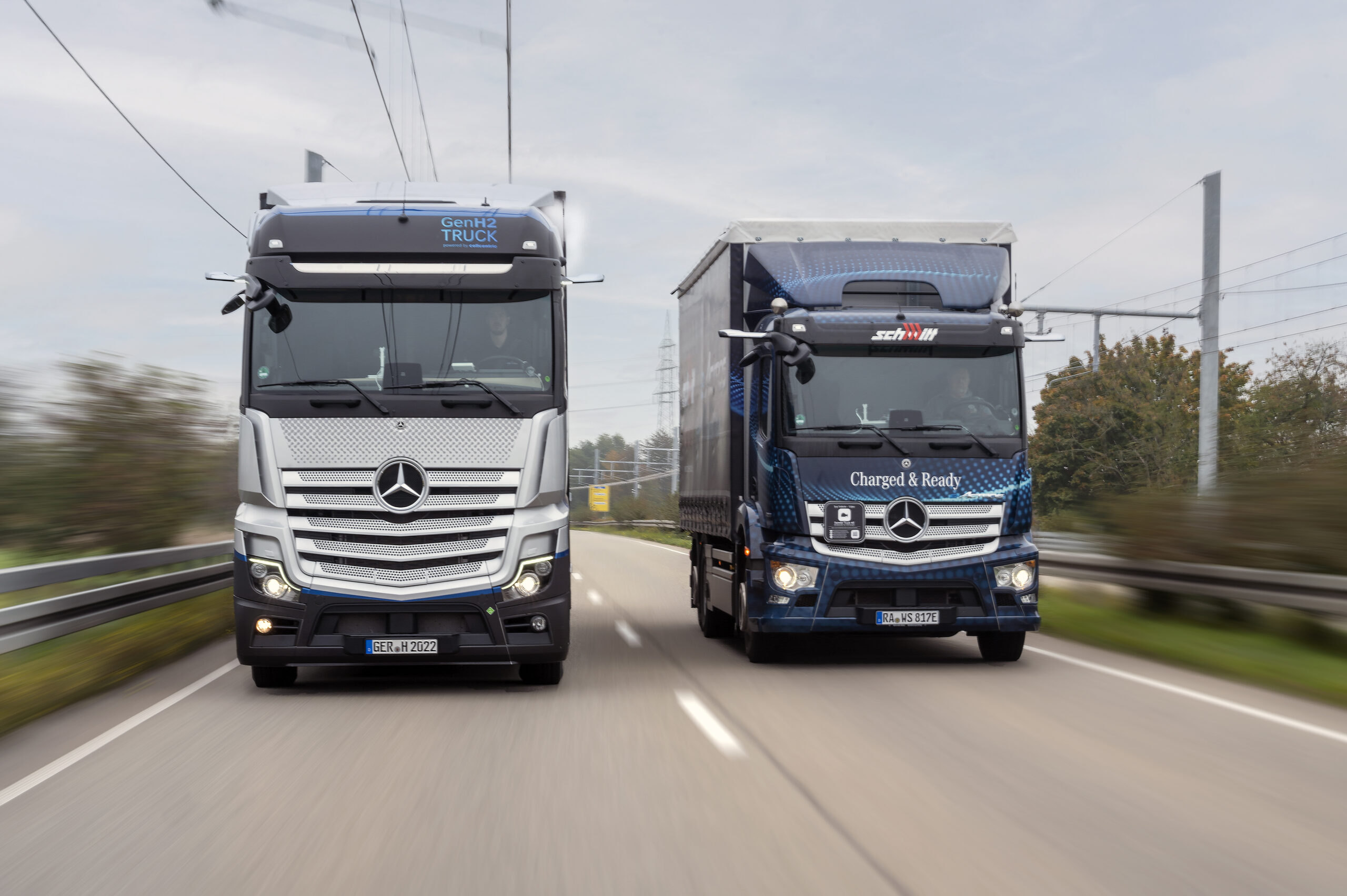 Batterie Vs. Wasserstoff: Daimler Truck Setzt Auf Beides - TIR TransNews