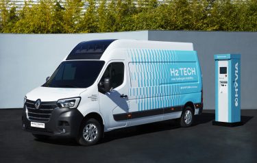 Renault Master mit Brennstoffzelle H2-TECH HYVIA TIR transNews