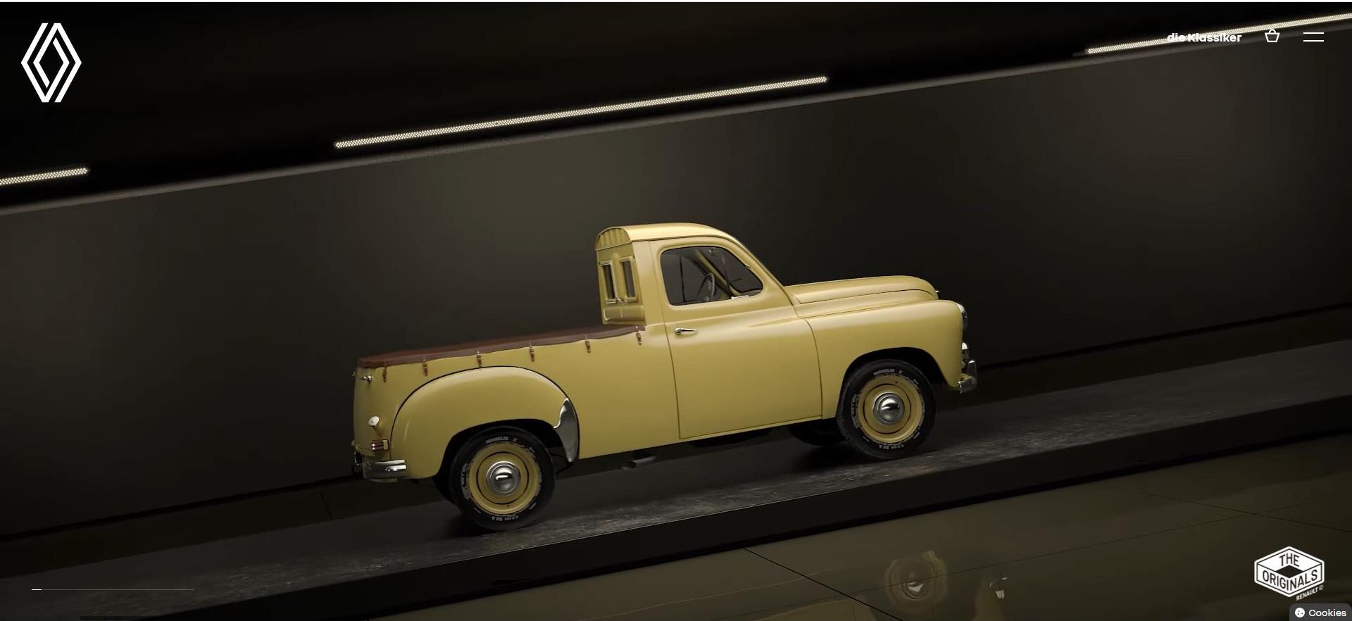 Renault virtuelles Museum Colorale TIR transNews