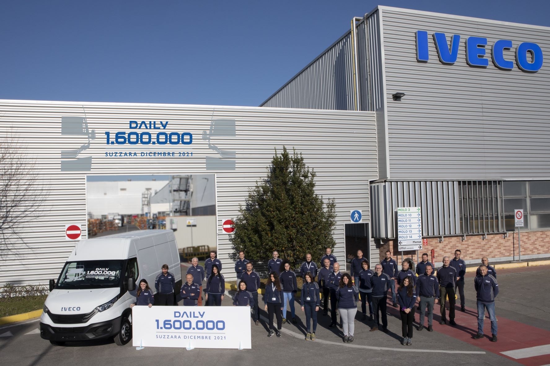 Iveco feiert Daily Produktion Suzzura TIR transNews