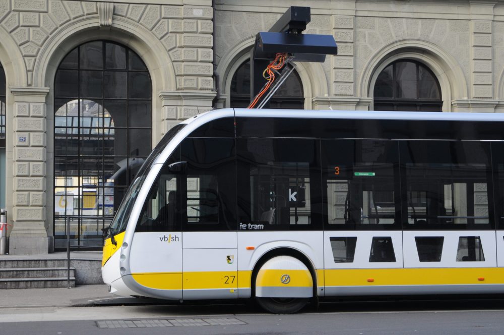 Schweizer Pionierin vbsh Irizar TIR transNews