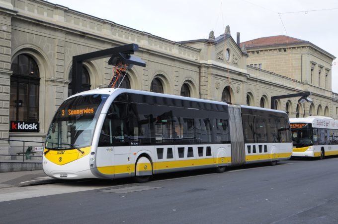 Schweizer Pionierin vbsh Irizar TIR transNews