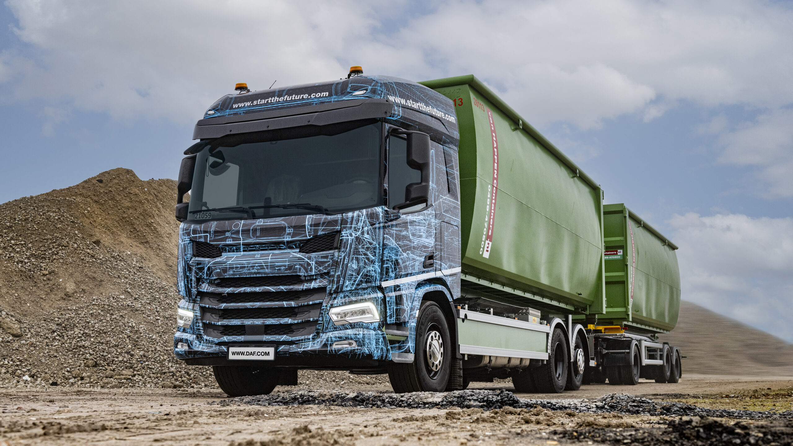 DAF Verteiler-LKW 2022 Feldtest TIR transNews