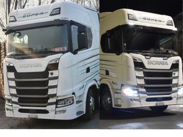 Verbrauchsreduktion Scania Super Test Beitragsbild TIR transNews