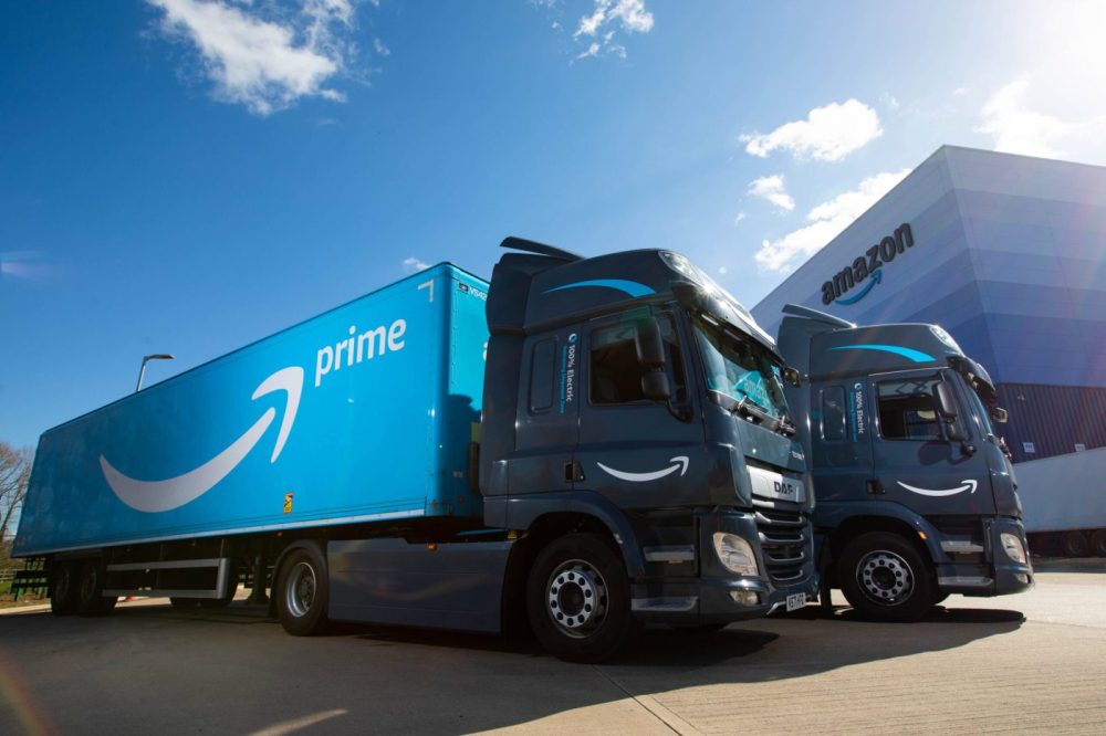 Amazon UK DAF CL Electric TIR transNews