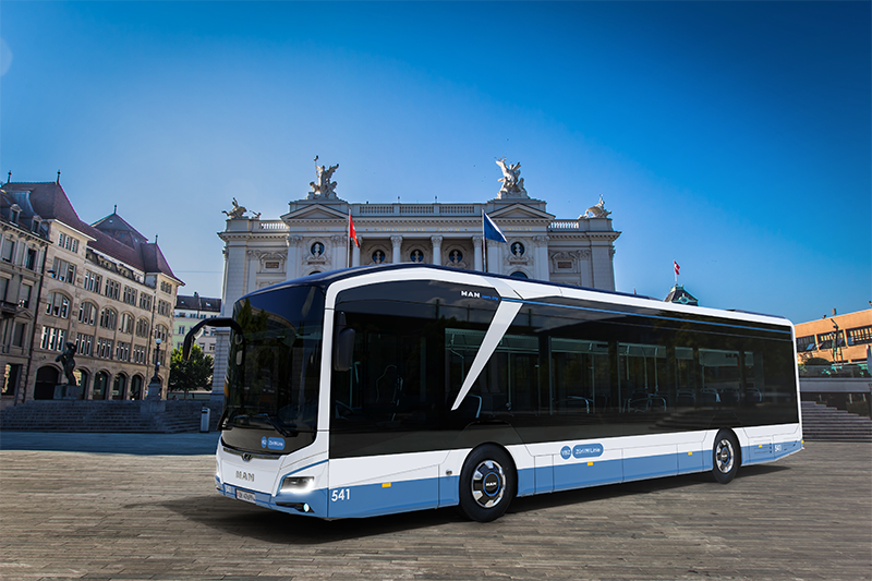 Ab Herbst 2022 Fahren 15 MAN Elektrobusse In Zürich - TIR TransNews