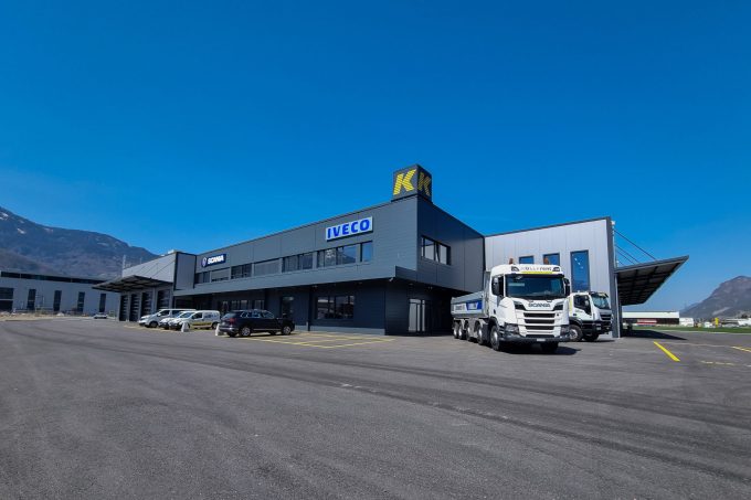 Garage Kolly Aigle SA Scania Iveco TIR transNews