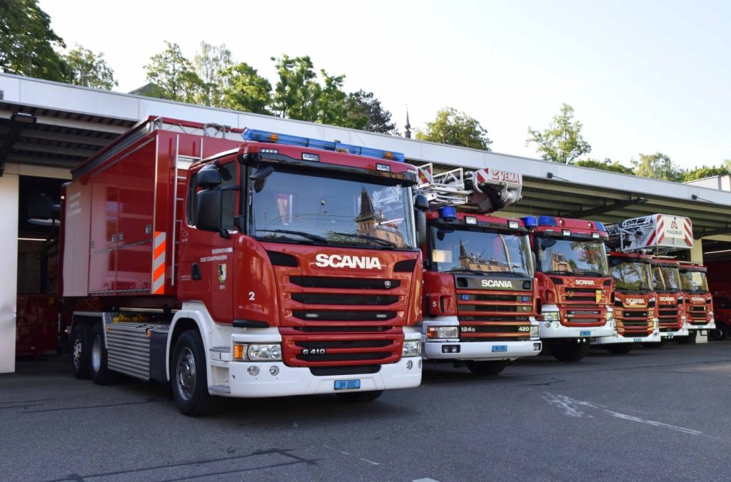 Feuerwehr Scania TIR transNews