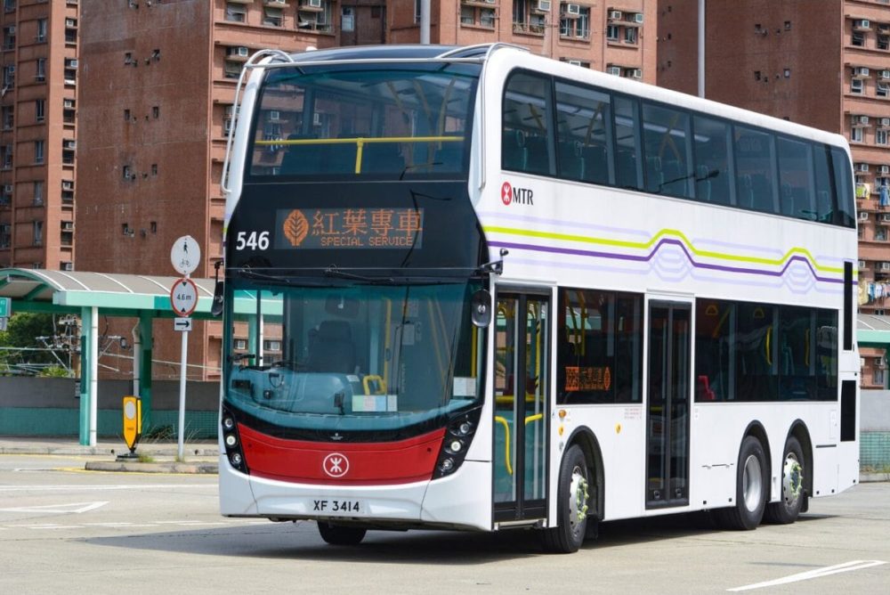 Alexander Dennis Enviro500 MTR Corporation Hongkong TIR transNews