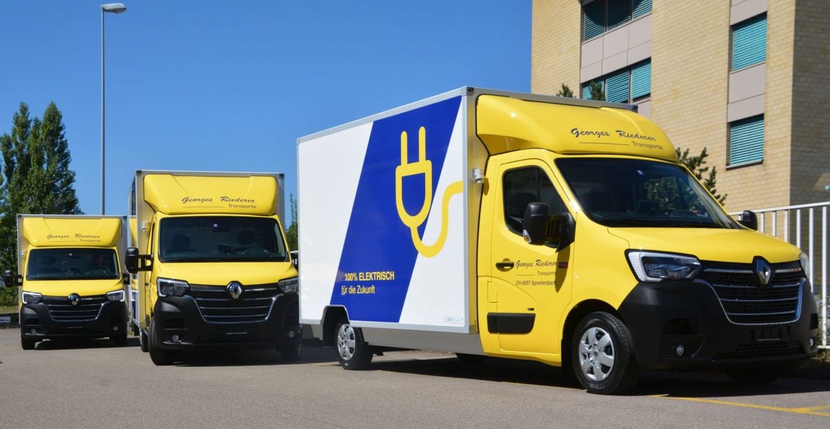 Georges Riederer AG Renault Master E-Tech TIR transNews