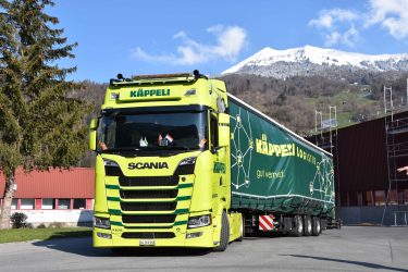 Scania 770 S Käppeli Logistik AG TIR transNews