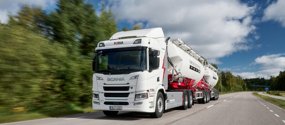 Scania BEV Schwerlast-LKW TIR transNews