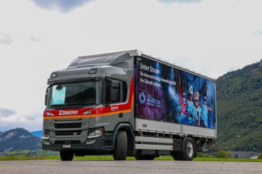 E-Scania Zimmermann Umweltlogistik AG TIR transNews