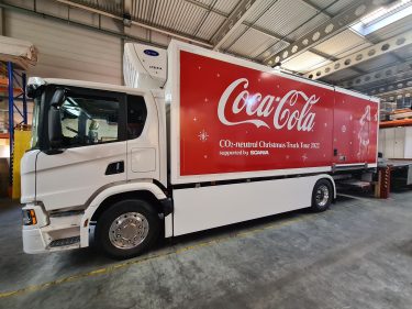 Coca-Cola Christmas Truck Tour 2022 TIR transNews