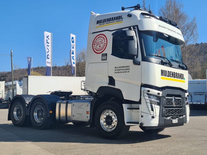 Kies AG Muldenbrandi Renmault Trucks C520 TIR transNews