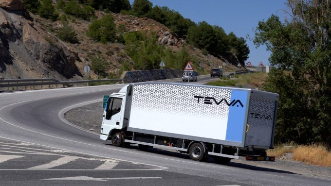 Tevva TEV75B E-LKW TIR transNews