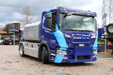 Schmid Kran AG Scania Super TIR transNews