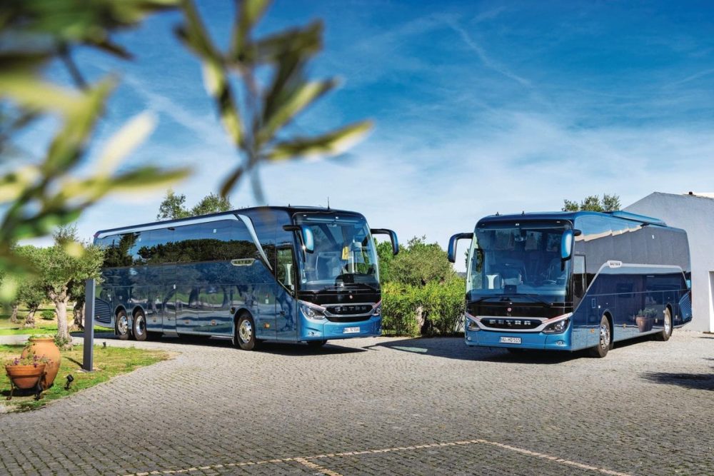 Setra Reisebusse TopClass ComfortClass TIR transNews