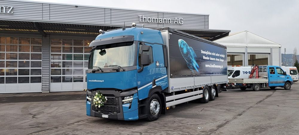 Kindlimann AG Renault Trucks TIR transNews