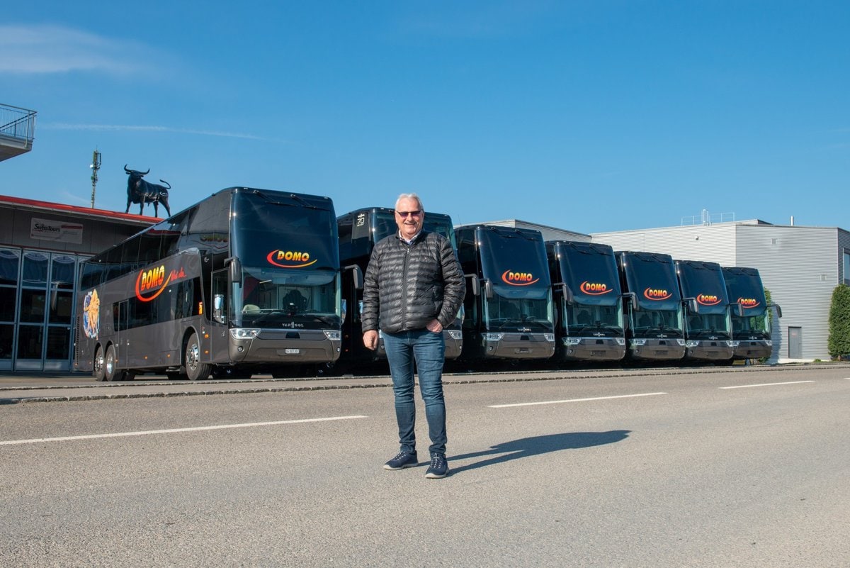 Thomann DD Domo Reisen & Vertriebs AG Van Hool TIR transNews