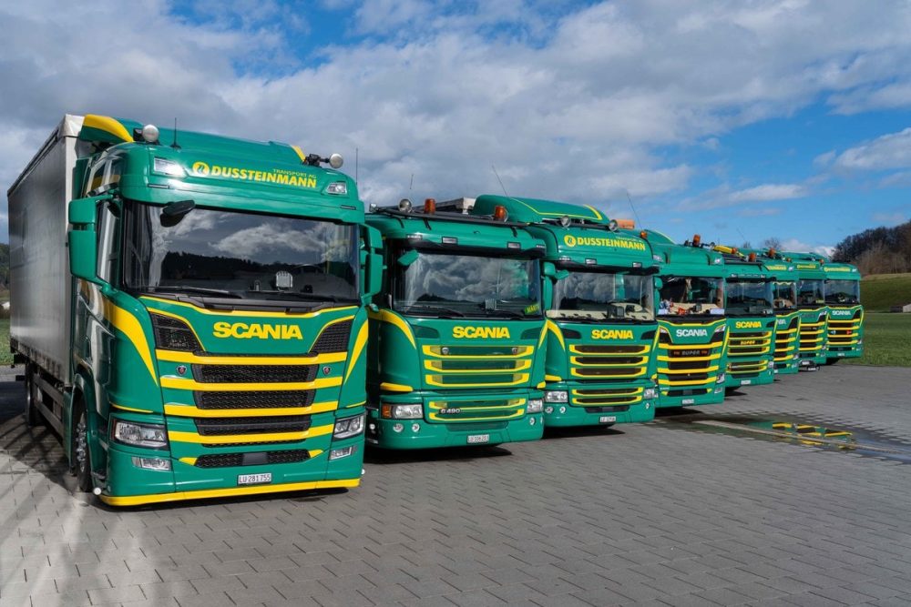 20 Jahre DusSteinmann Transporte AG TIR transNews