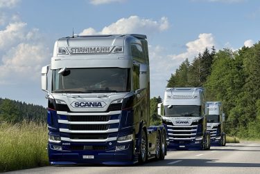 Stirnimann Transport AG Scania V8 TIR transNews