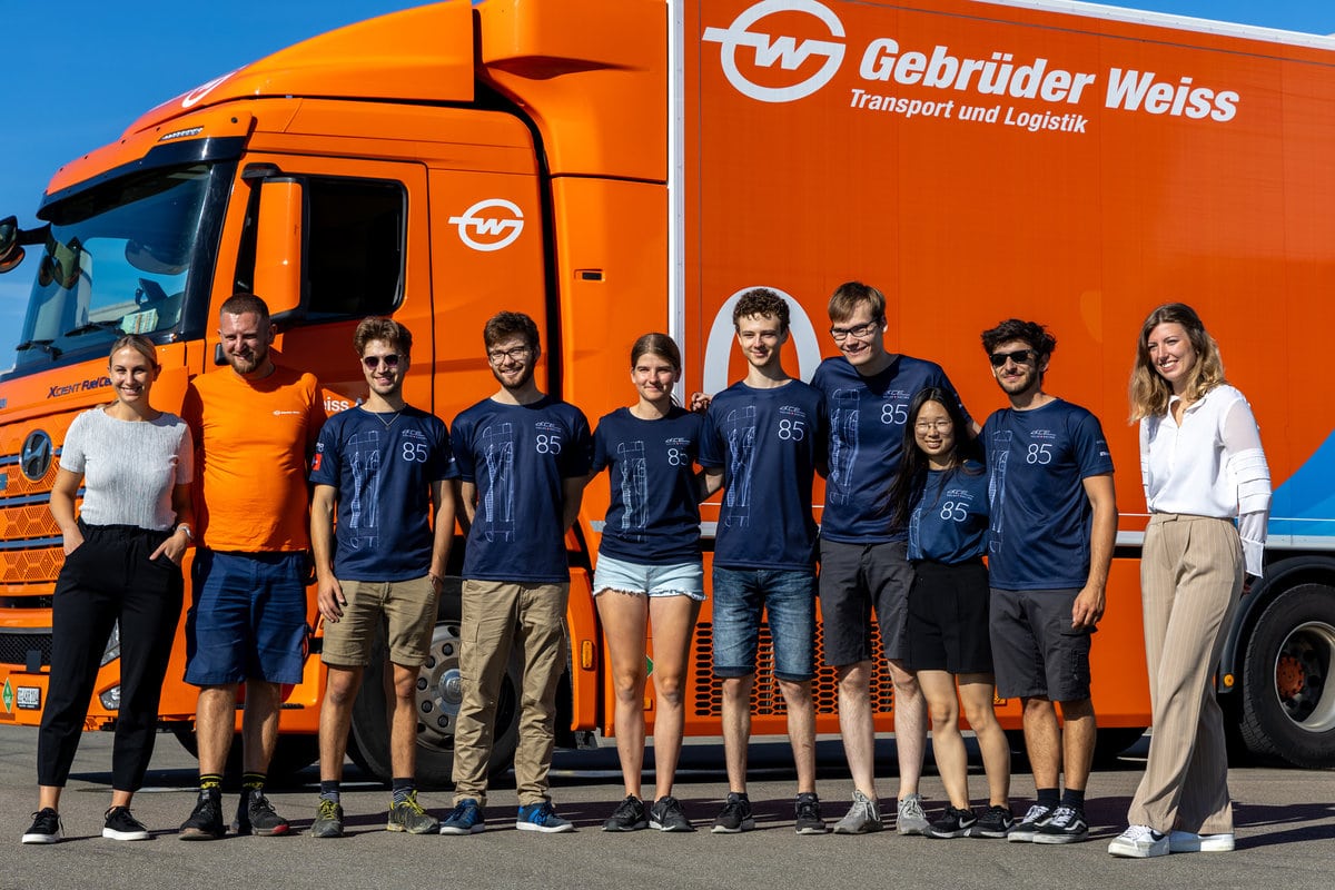 Gebrüder Weiss ETH-Solarmobil World Solar Challenge TIR transNews