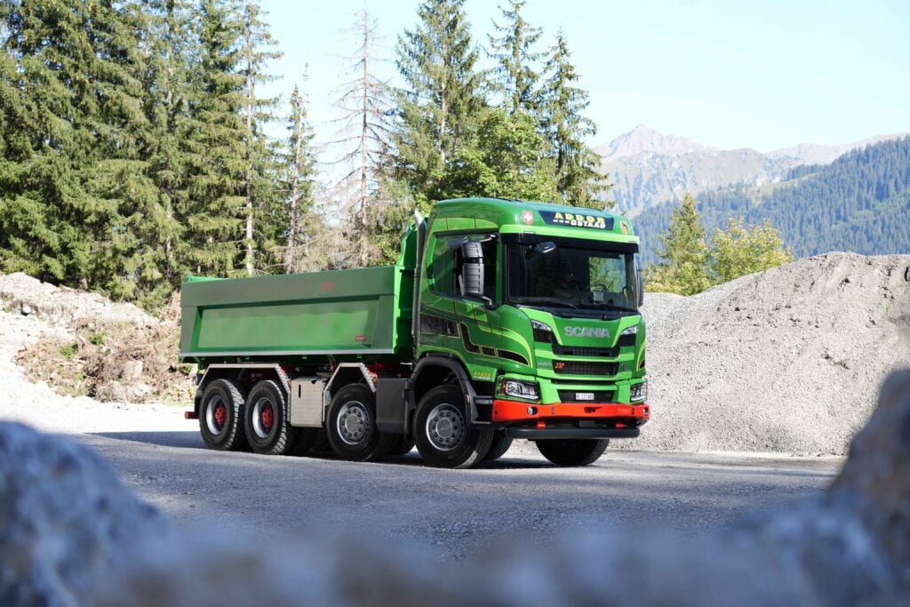 Addor AG Gstaad Scania TIR transNews