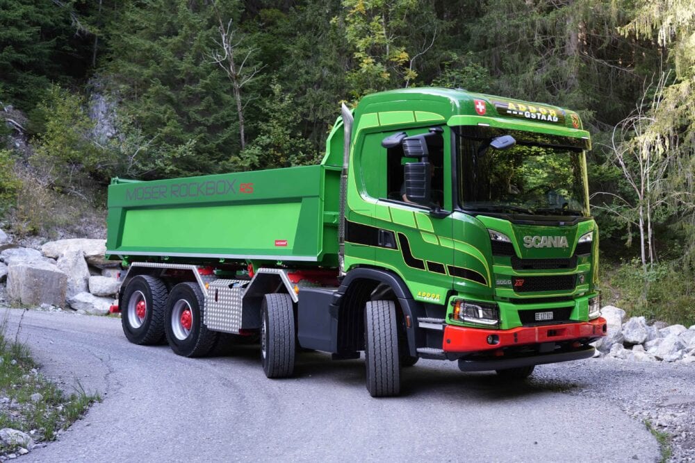 Addor AG Gstaad Scania TIR transNews