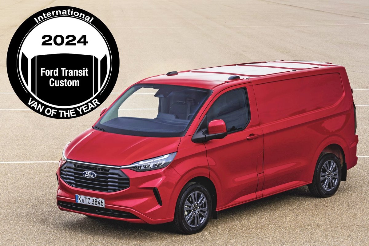 Ford Transit Custom Auszeichnung Van of the Year 2024 TIR transNews